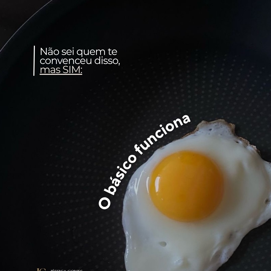 Quanto mais eu estudo, mais percebo uma coisa: o básico continua funcionando. E…