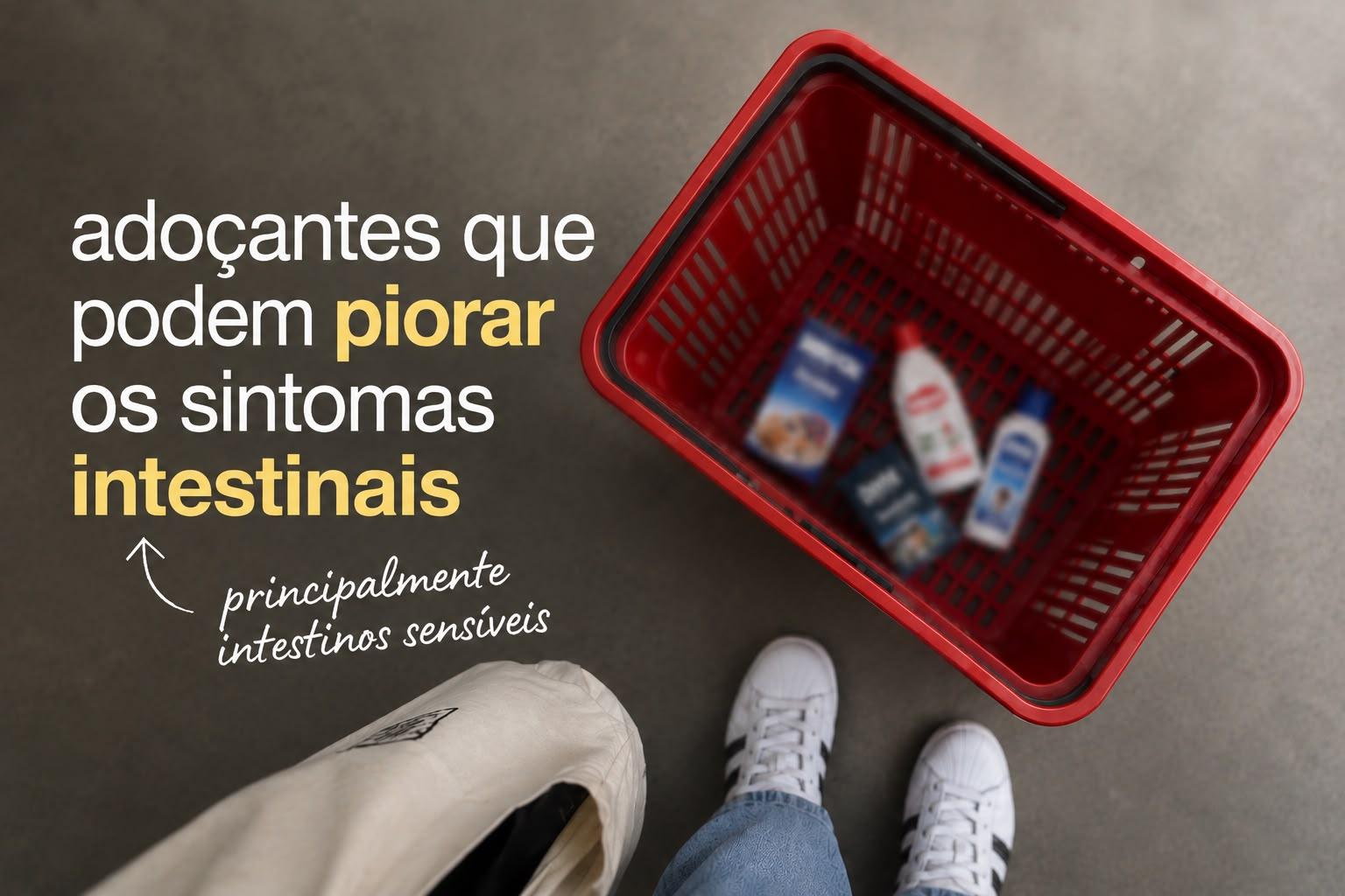 Adoçantes que podem piorar os sintomas intestinais: o que a ciência mostra?